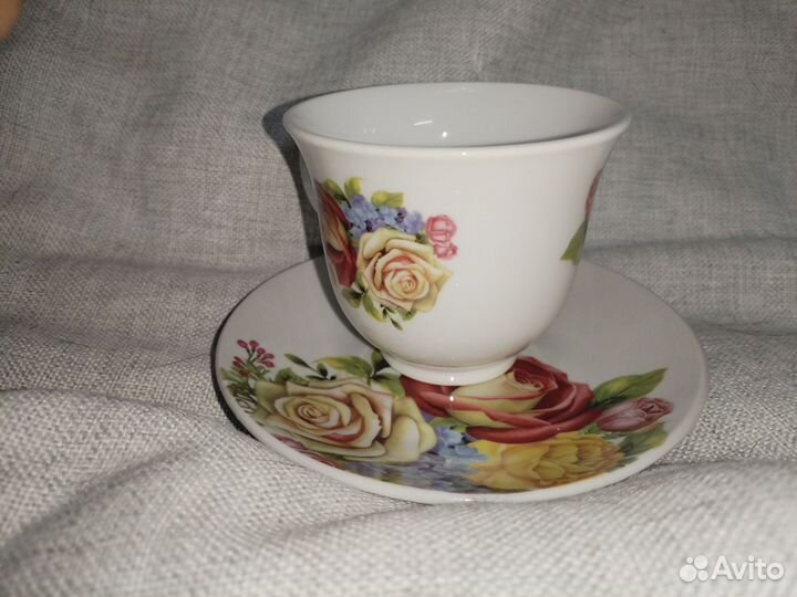Чашка с блюдцем