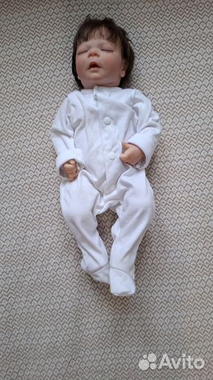 Кукла реборн силиконовая 50см