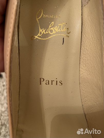 Лабутены туфли женские 39