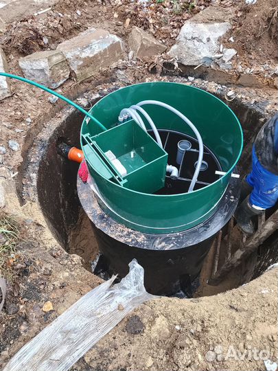 Септик для высоких грунтовых вод Евролос Про 4+