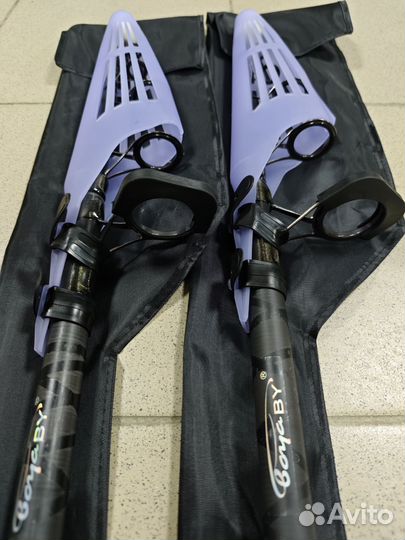 Два Карповых удилища Boya Tele Carp 3.9m