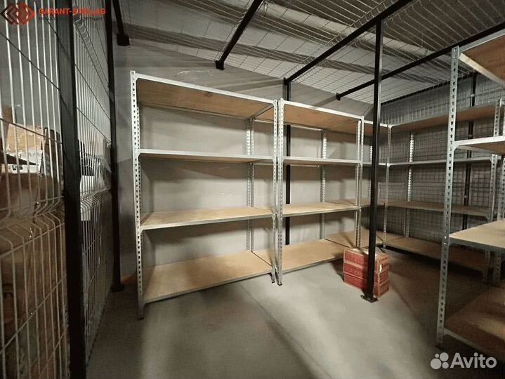 *Продается качественный стеллаж с фанерным настилом**