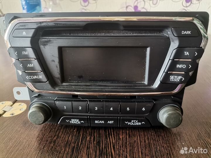 Штатная магнитола на kia rio 3 bluetooth