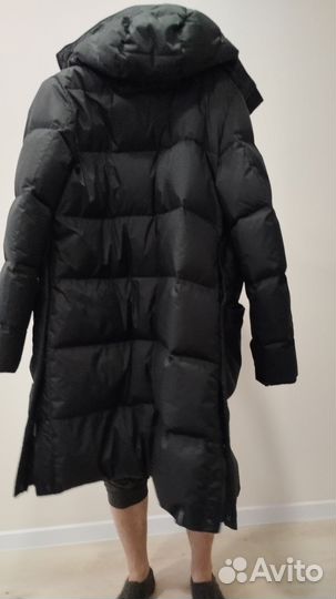 Пуховик зимний мужской длинный