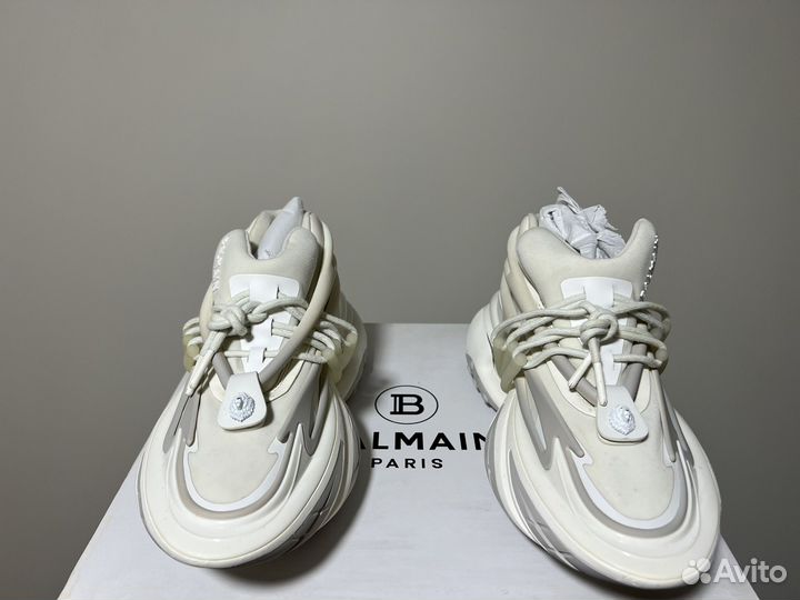 Кроссовки Balmain Unicorn Chunky Sneakers White