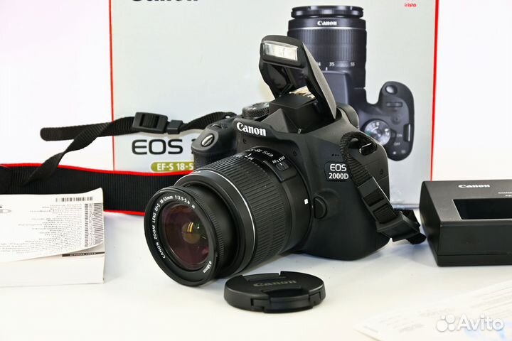 Canon EOS 2000D/T7 24.0MP Kit Canon 18-55 новый