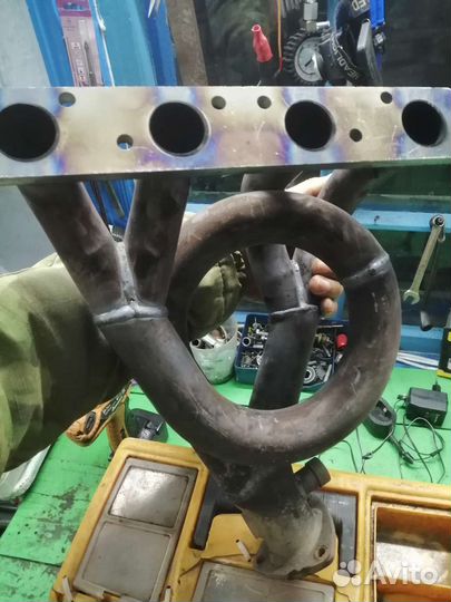 Выпускной коллектор ваз subaru