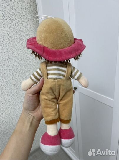 Игрушки мягкие робот и кукла