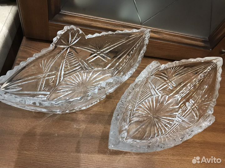 Ваза хрусталь. СССР