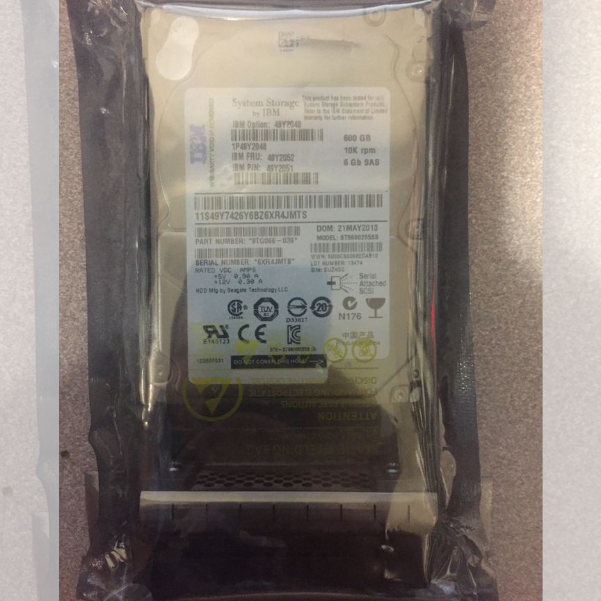 [49Y2048] Жесткий Диск Ibm 600gb 10k Sas 2.5" 49y2048