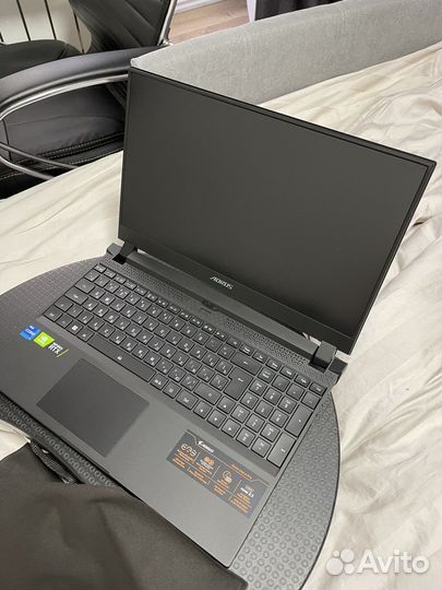 Ноутбук Aorus 15P XD черный 15.6”