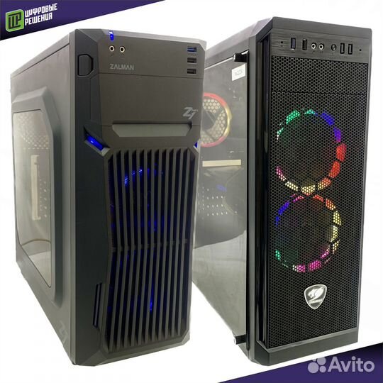 Игровые компьютеры i5-8400/Ryzen 5 2600 + GTX 1070