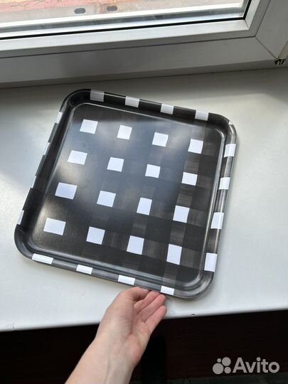 Поднос IKEA икея 33*33см ламинат