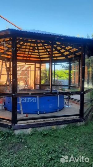 Мягкие окна для веранд