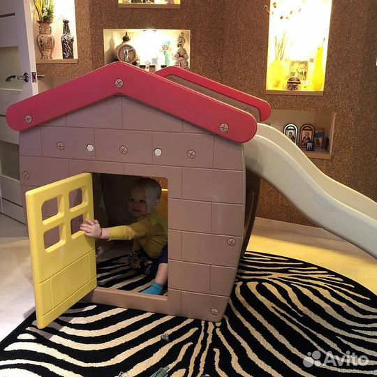 Детская горка пластиковая