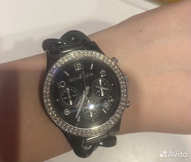 Оригинал Часы Michael Kors Керамика Черные MK5388