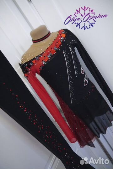 Платье Костюм для фигурного катания 146