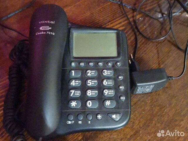 Стационарный телефон с аон