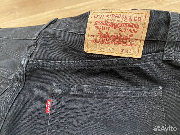 Брюки джинсовые levis