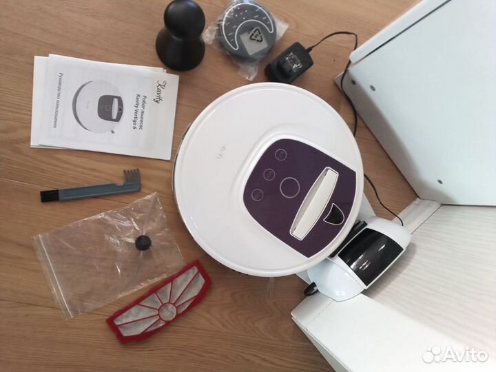 Робот пылесос моющий kavity vertigo 6