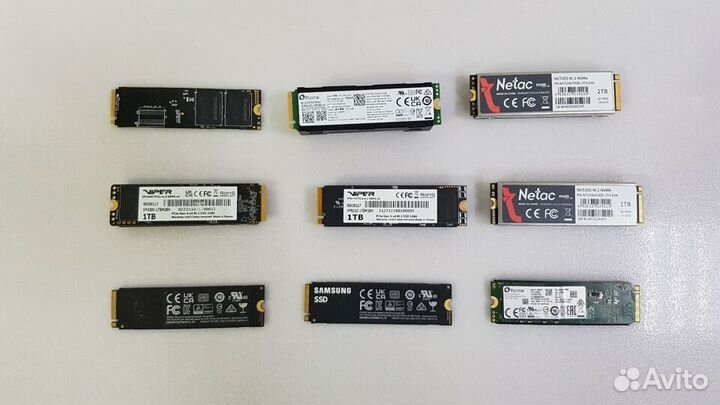 SSD накопители m.2 NVMe 1Tb / 2Tb