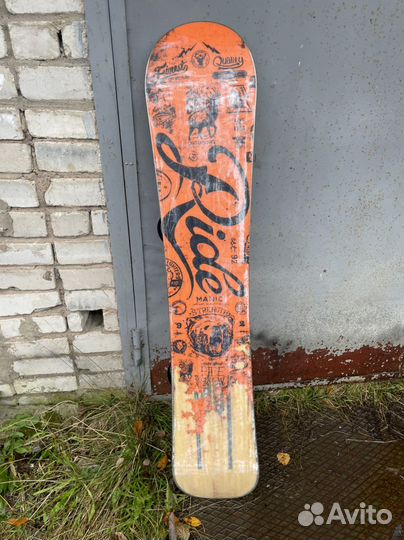 Сноуборд ride manic 154 с креплениями