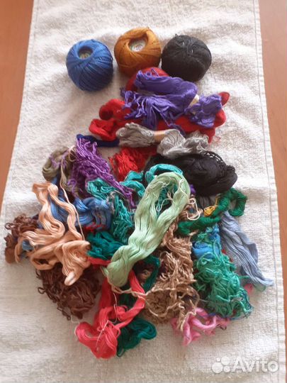 Мулине, ирис