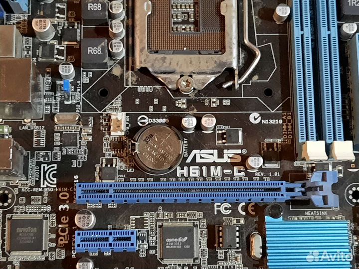 Материнская плата 1155 11 шт