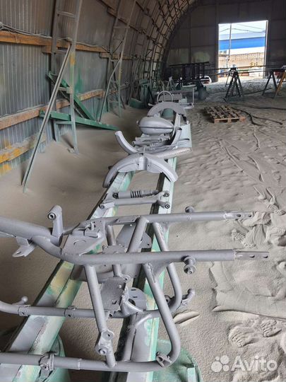 Пескоструйная обработка и покраска