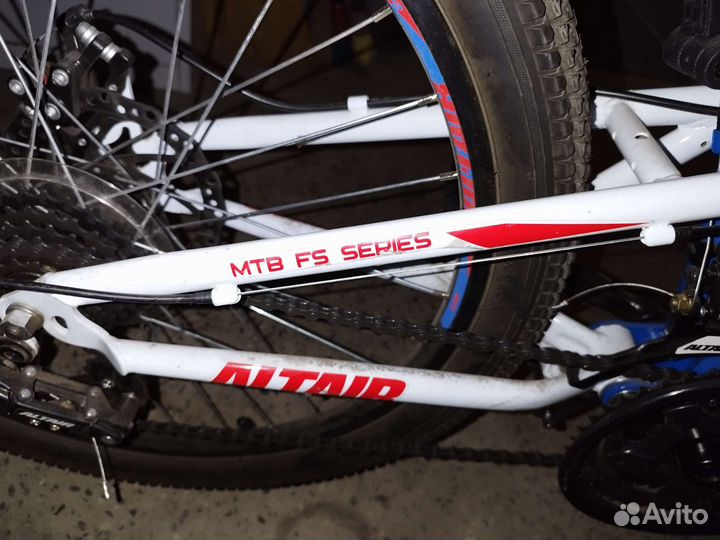 Велосипед altair MTB FS 24 disc