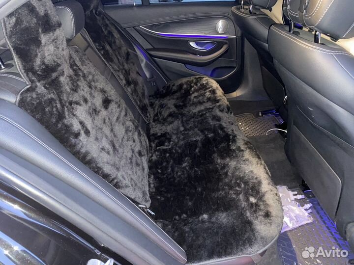 Меховые накидки задний ряд