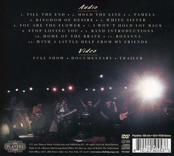 Toto - With A Little Help From My Friends (1 CD)