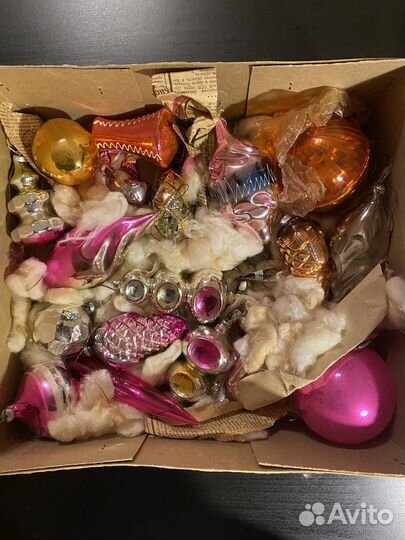 Елочные игрушки СССР одним лотом