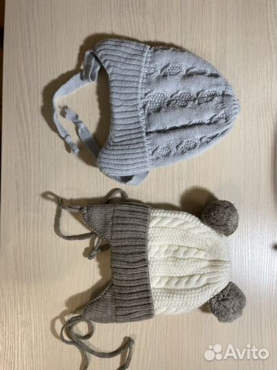 Шапка детская на малыша до 1 годика