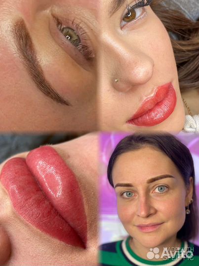 Перманентный макияж татуаж Пушкин