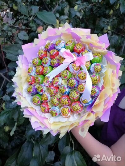 Букет из чупа чупсов