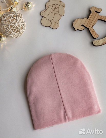 Шапка для девочки детская хлопок