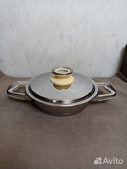 Сковорода сотейник Zepter1,5л d20 URAвсе виды плит