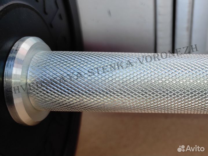 Гантели от 10кг до 83кг обрезиненные Новые