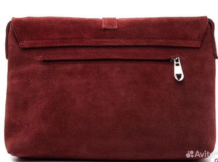 Сумка женская натуральная замша