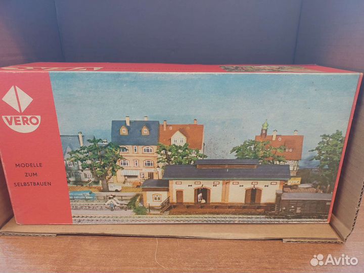 Железная дорога GDR vepo товарный сарай