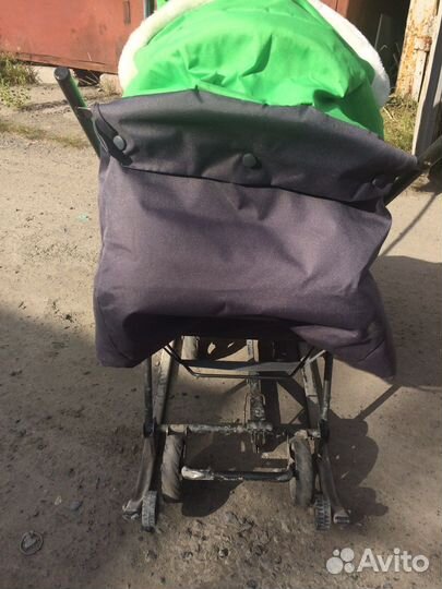 Коляска санки