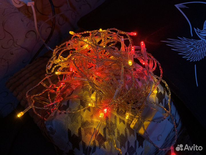 Гирлянда светодиодная штора