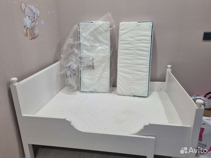 Детская кровать IKEA раздвижная