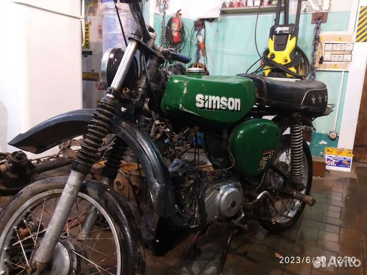 Запчасти Мопед simson(германия)