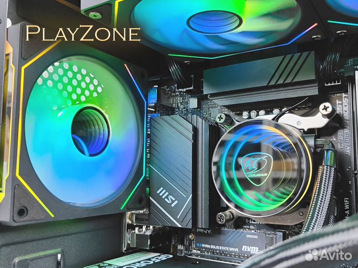 Игровой пк на видеокарте GF gtx 1050 ti