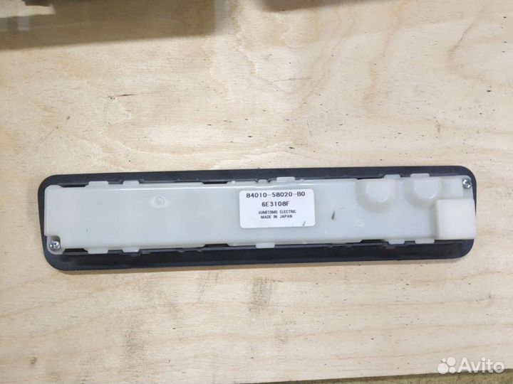 Блок кнопок управления климатом Альфард 2007