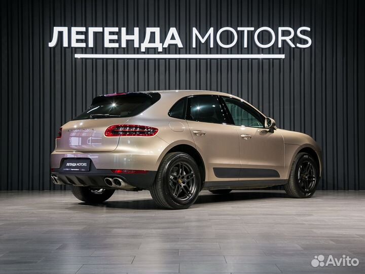 Porsche Macan S 3 AMT, 2016, 125 185 км