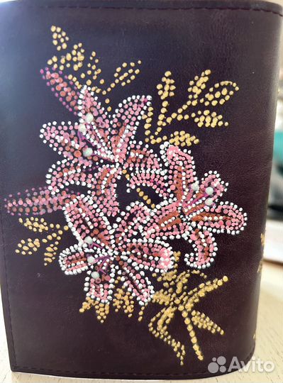 Обложка для паспорта натуральная кожа