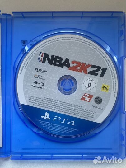 Игра для приставки PS4 NBA2K21
